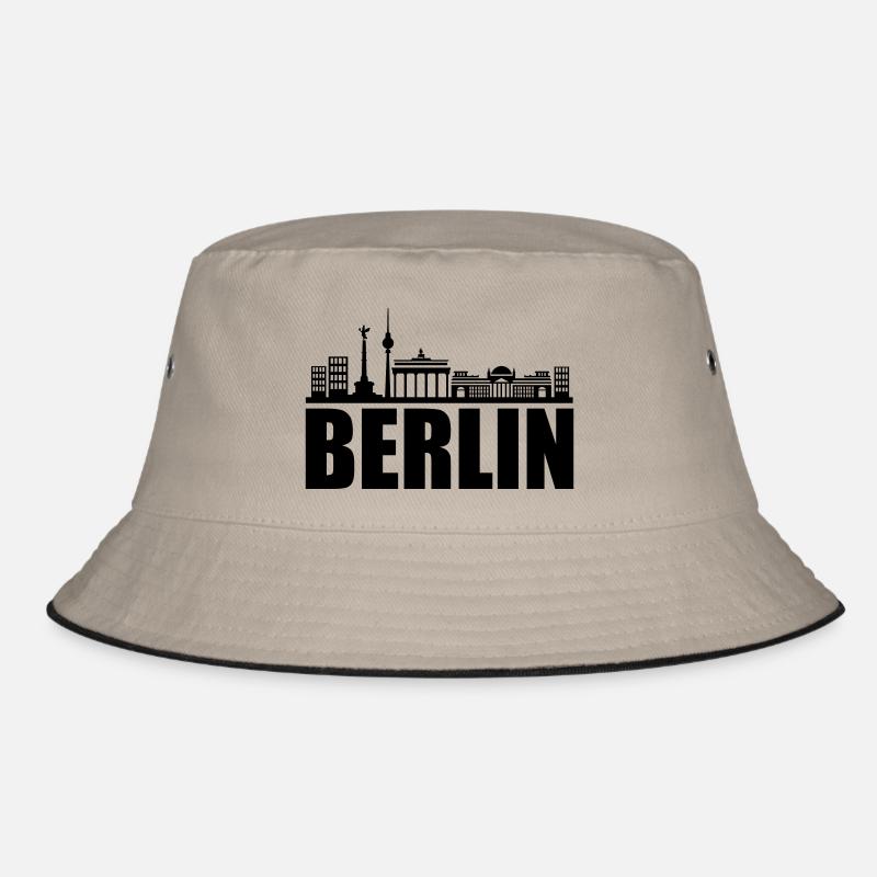 berlin skyline Bucket Hat