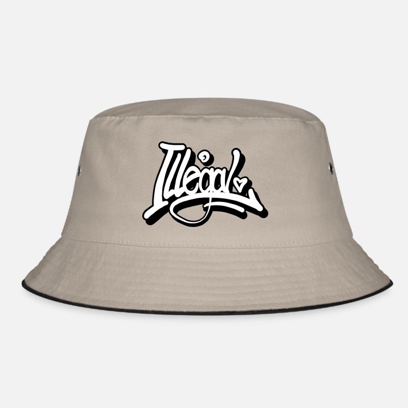 Illegal Tag Bucket Hat
