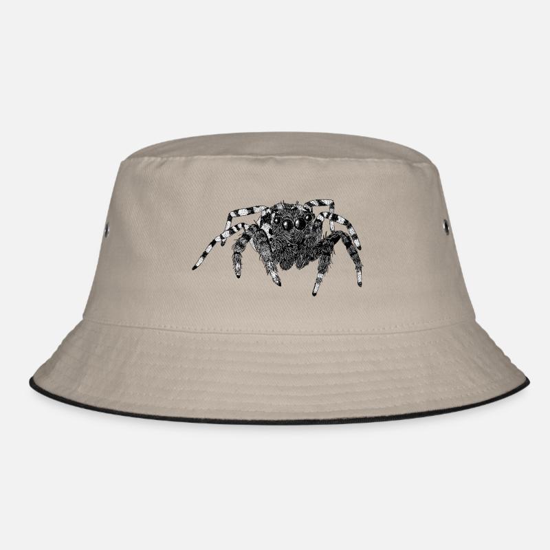 Jumping Spider Cute Spider Phidippus Arachnide Bucket Hat