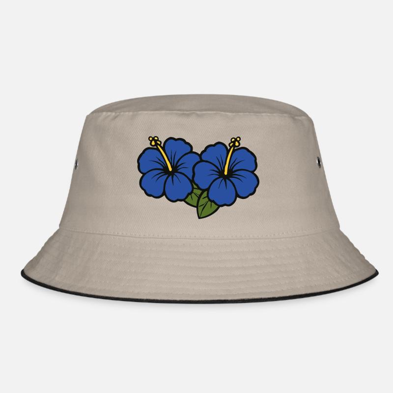 Hibiscus Flowers 2 Bucket Hat