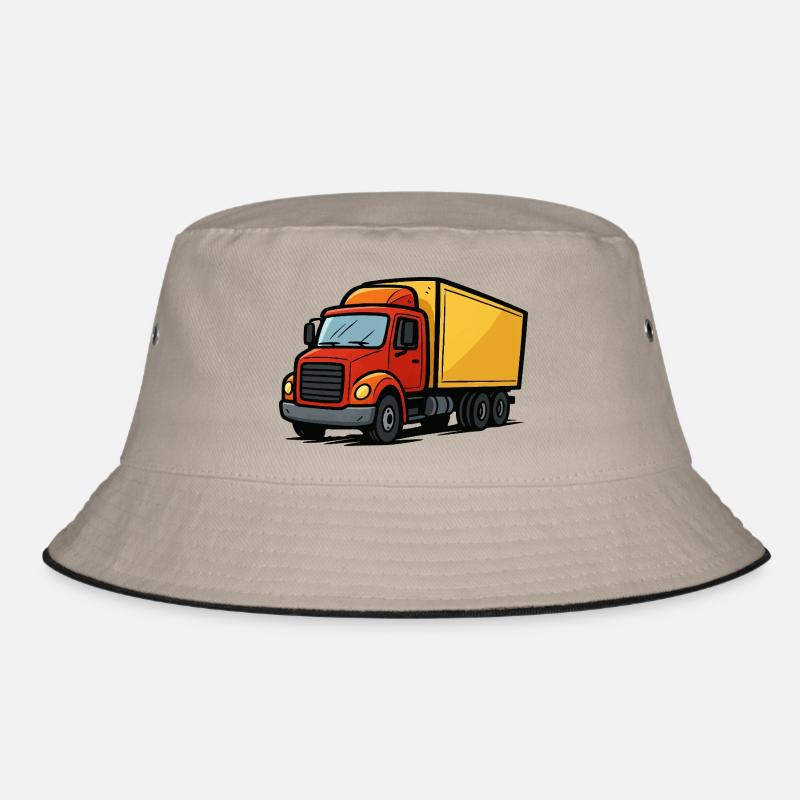 lastwagen comic Bucket Hat