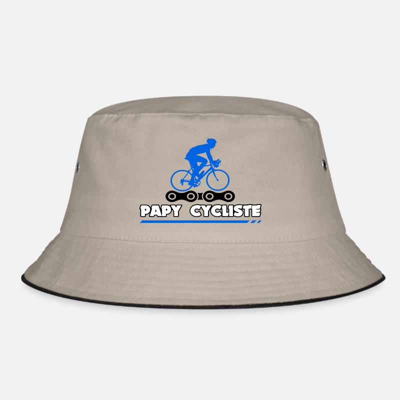 Grandpa cyclist Bucket Hat