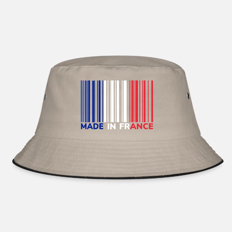 Barcode Made in France Bucket Hat
