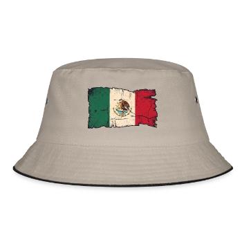 Drapeau mexicain - Bob - kaki/noir - Devant