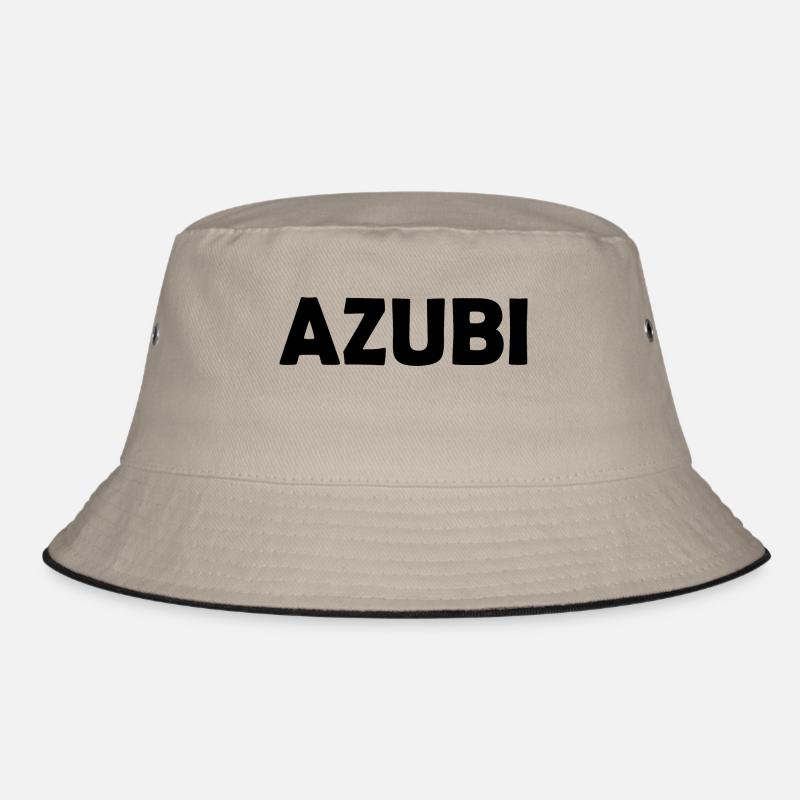 Azubi - Bucket Hat - Khaki/Schwarz