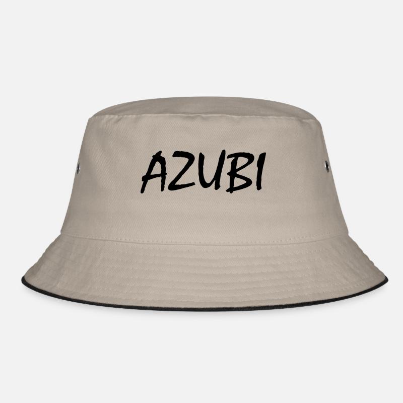Azubi - Bucket Hat - Khaki/Schwarz