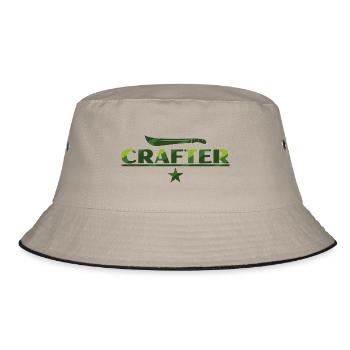 Bushcraft - Crafter - Bucket Hat - khaki/black - Front