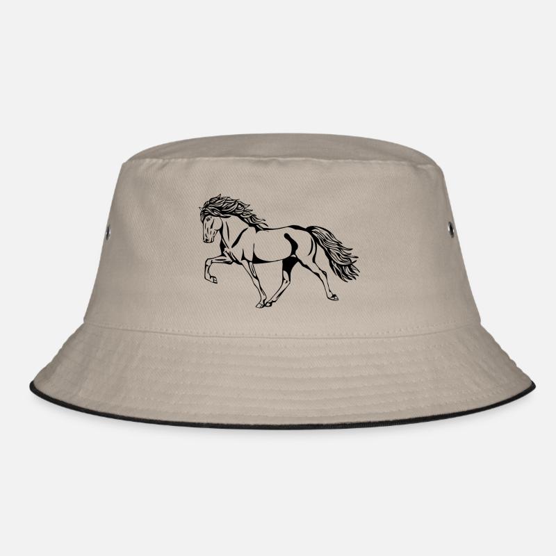 Tölter - Bucket Hat - Khaki/Schwarz