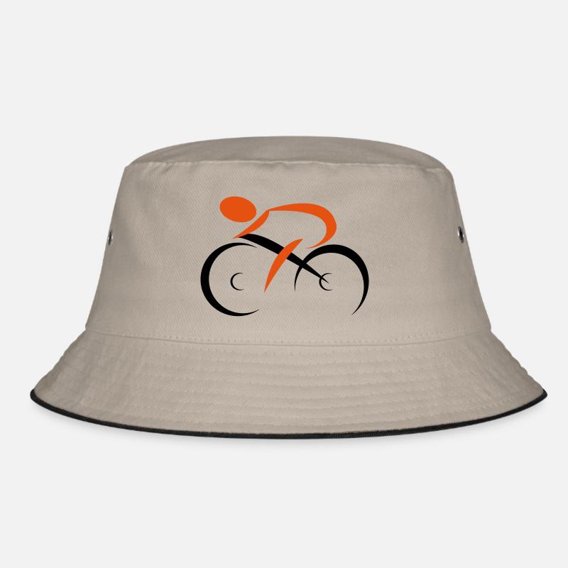 Fahrrad - Bucket Hat - Khaki/Schwarz