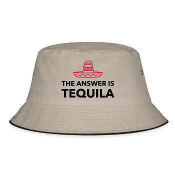 La réponse est Tequila - Bob - kaki/noir - Devant