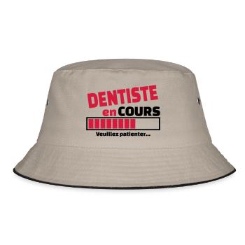 dentiste en cours - Bob - kaki/noir - Devant