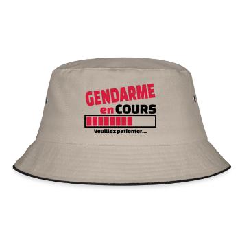 gendarme en cours - Bob - kaki/noir - Devant