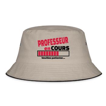 professeur en cours - Bob - kaki/noir - Devant
