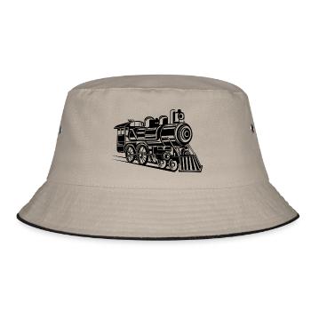 Lokomotive / Locomotive 01_weiß - Bob - kaki/noir - Devant