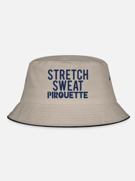 Ballet Gift Stretch - Sweat - Pirouette - Bucket Hat - khaki/black - Front