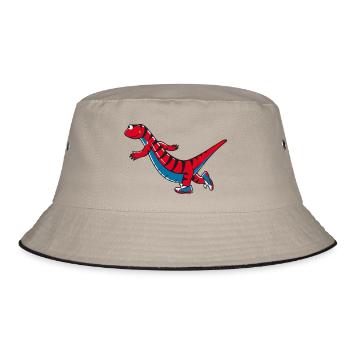Sample - Bucket Hat - khaki/black - Front