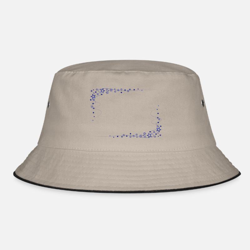Sternrahmen Blau Bucket Hat