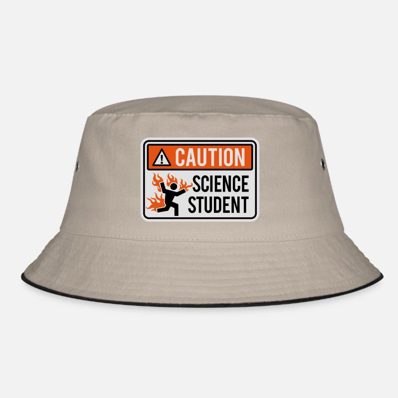 Caution science student - physics / chemistry Bucket Hat