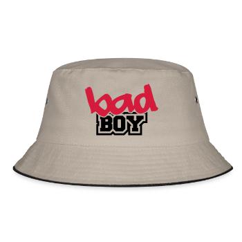 Bad Boy - Bucket Hat - khaki/black - Front