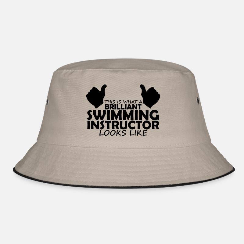 brilliant swimming instructor Bucket Hat