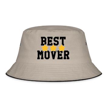 Mover Frachtführer Déménageur Déménagement - Bucket Hat - khaki/black - Front