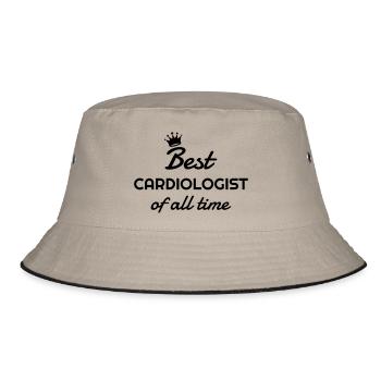 docteur / médecin / cardiologie / cardiologue - Bob - kaki/noir - Devant