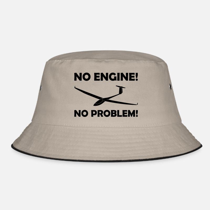No engine no problem glider pilot saying pilot Bucket Hat
