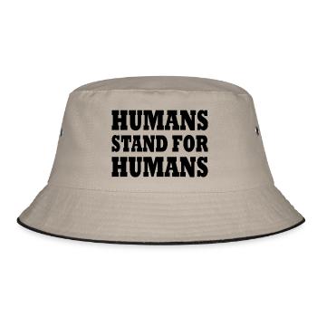 humans stand for humans - Bob - kaki/noir - Devant