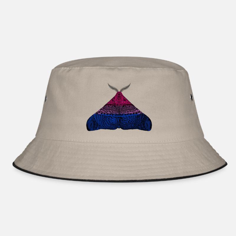 Bisexual pride moth Bucket Hat