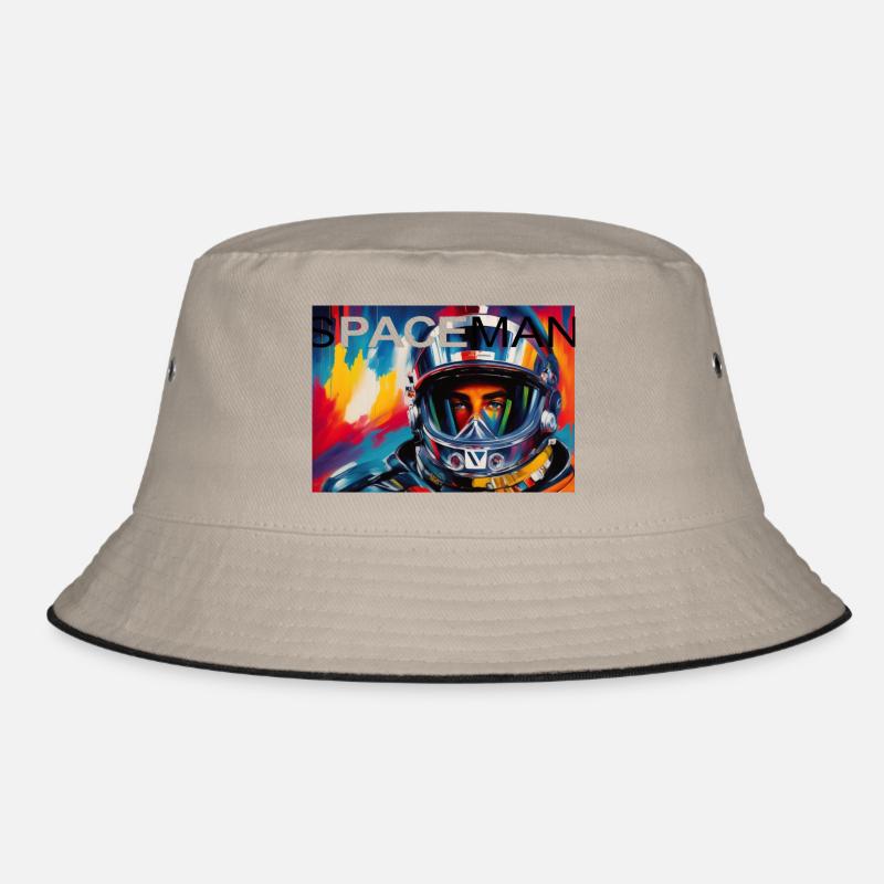 Spaceman b4 600DPI Bucket Hat