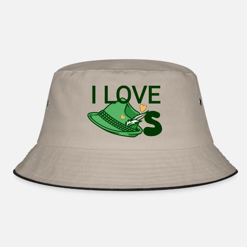I love hats Bucket Hat