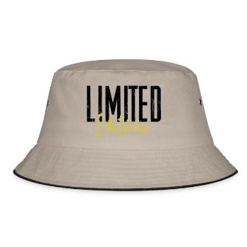 Limited Edition - Bucket Hat - khaki/black - Front