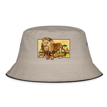Lion - Bob - kaki/noir - Devant