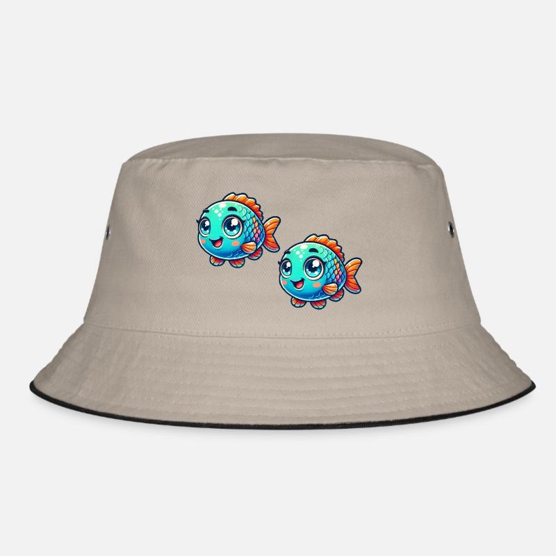 Fish Comic 2 Bucket Hat