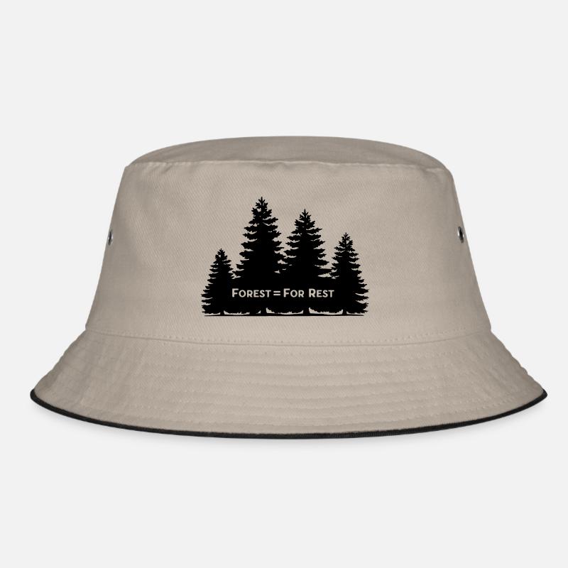 Forest = For Rest - Bob - kaki/noir