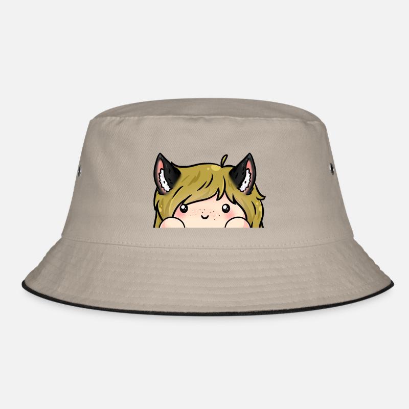 Katzen Mädchen Bucket Hat
