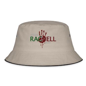 Studio RacHell Post - Bucket Hat - Khaki/Schwarz - Vorne