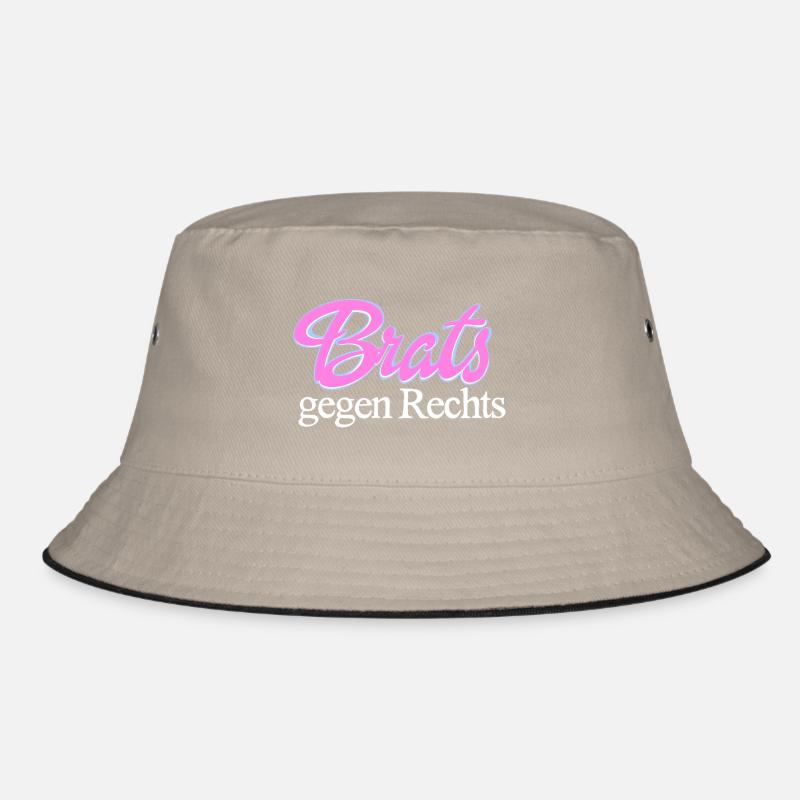 Brats gegen Rechts – Aktivismus-Statement Bucket Hat