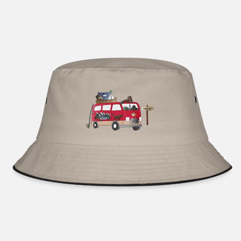 Into_Canada_Wild_Camper Bucket Hat