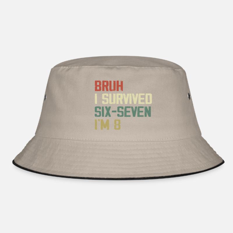 8th Birthday Design – Finally Eight Years Old Bucket Hat