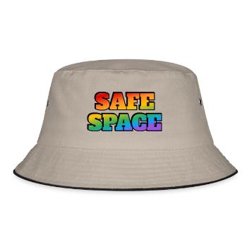 Espace sûr LGBT - Bob - kaki/noir - Devant