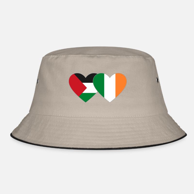 Drapeau de la Palestine et de l’Irlande Bob