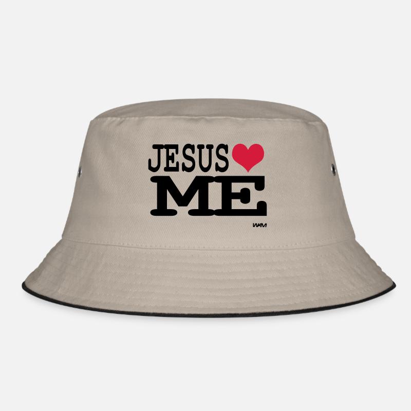 jesus loves me Bucket Hat