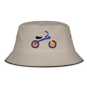 Laufrad - Bucket Hat - Khaki/Schwarz - Vorne