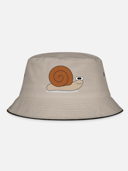 Brown escargot - Bob - kaki/noir
