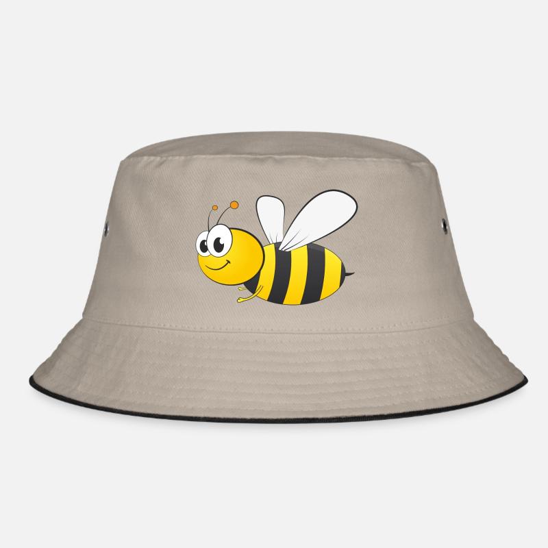 Bie 93 - Bucket Hat - khaki/black