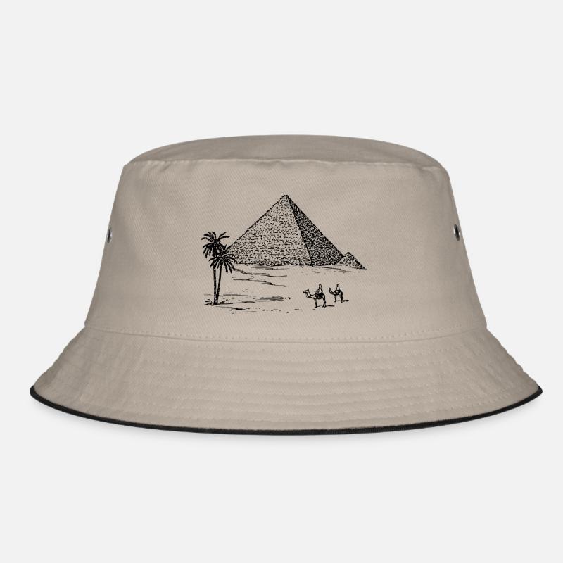 pyramide - Bob - kaki/noir