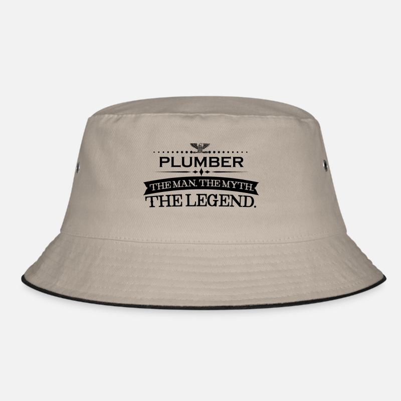 Mann mythos legende geschenk PLUMBER Bucket Hat