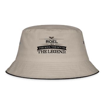 Mann mythos legende geschenk Roel - Bob - kaki/noir - Devant