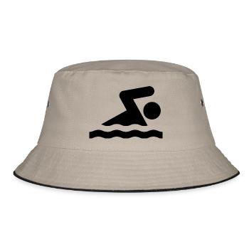 flotteur de natation - Bob - kaki/noir - Devant